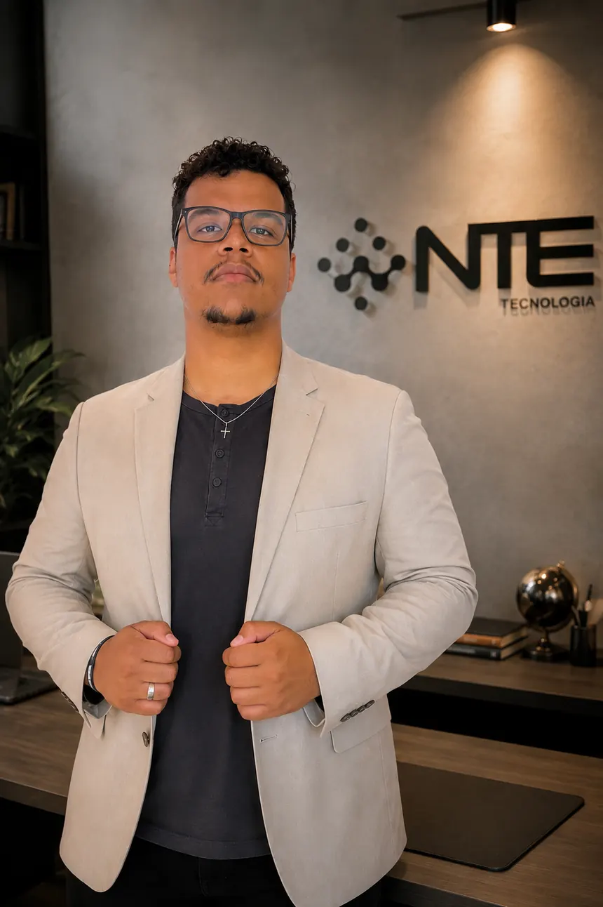 Nathan Sampaio de Oliveira, fundador da NTE Tecnologia